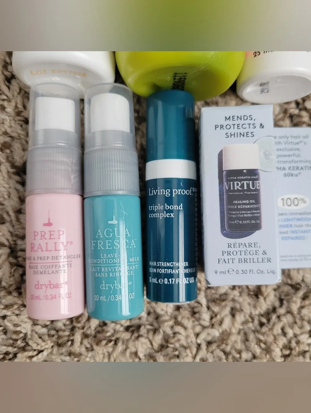 Deluxe Hair Care Samples Bundle Lot Set